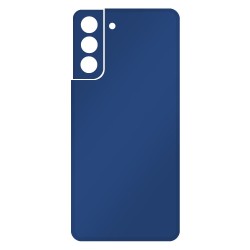 Folie Skin SILKASE pentru Samsung S21, albastru inchis mat, protectie spate telefon Folie Skin SILKASE pentru Samsung S21, albastru inchis mat, protectie spate telefon