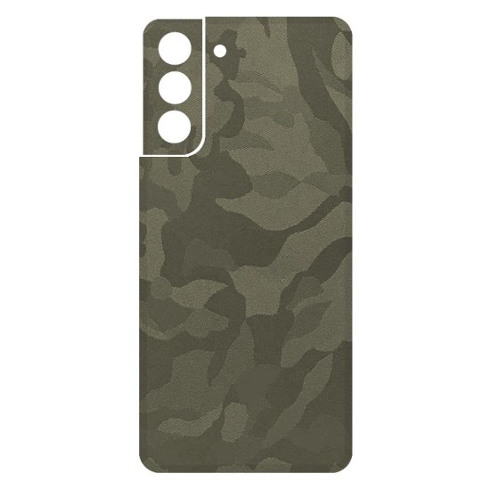 Folie Skin SILKASE pentru Samsung S21, camo verde, protectie spate telefon (SILKASE, Telefoane Samsung) by www.silkase.ro Folie Skin SILKASE pentru Samsung S21, camo verde, protectie spate telefon (Telefoane Samsung, S0287) by www.silkase.ro