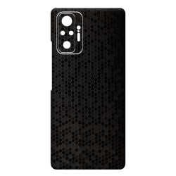 Folie Skin SILKASE pentru Samsung S21, negru hexa, protectie spate telefon Folie Skin SILKASE pentru Samsung S21, negru hexa, protectie spate telefon