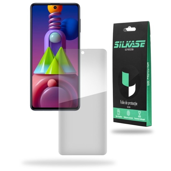 Folie silicon pentru Samsung Galaxy M51, SILKASE, Gel TPU, antibacterian, regenerabila (SILKASE, Telefoane Samsung) by www.silkase.ro Folie silicon pentru Samsung Galaxy M51, SILKASE, Gel TPU, antibacterian, regenerabila (Telefoane Samsung, F0044) by www.silkase.ro