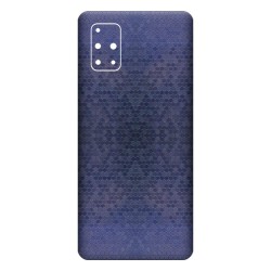 Folie Skin SILKASE pentru Samsung A71, albastru hexa, protectie spate telefon Folie Skin SILKASE pentru Samsung A71, albastru hexa, protectie spate telefon