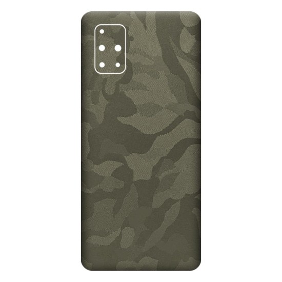 Folie Skin SILKASE pentru Samsung A71, camo verde, protectie spate telefon (SILKASE, Telefoane Samsung) by www.silkase.ro Folie Skin SILKASE pentru Samsung A71, camo verde, protectie spate telefon (Telefoane Samsung, S0312) by www.silkase.ro