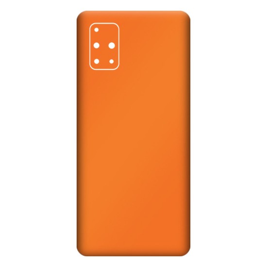 Folie Skin SILKASE pentru Samsung A71, portocaliu mat, protectie spate telefon (SILKASE, Telefoane Samsung) by www.silkase.ro Folie Skin SILKASE pentru Samsung A71, portocaliu mat, protectie spate telefon (Telefoane Samsung, S0323) by www.silkase.ro