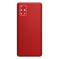 Folie Skin SILKASE pentru Samsung A71, rosu, protectie spate telefon Folie Skin SILKASE pentru Samsung A71, rosu, protectie spate telefon