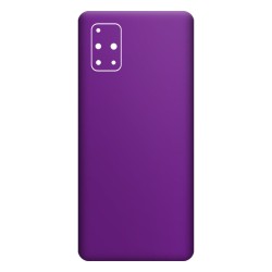 Folie Skin SILKASE pentru Samsung A71, violet mat, protectie spate telefon