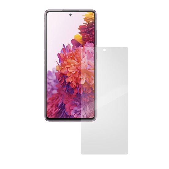 Folie silicon compatibila cu Samsung S20 FE 5G, SILKASE, Gel TPU, antibacterian, regenerabila (Telefoane Samsung, F0054) by www.silkase.ro
