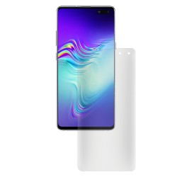 Folie silicon pentru Samsung S10 5G, SILKASE, Gel TPU, antibacterian, regenerabila Folie silicon pentru Samsung S10 5G, SILKASE, Gel TPU, antibacterian, regenerabila