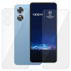 Set 2 folii SILKASE pentru OPPO A17, protectie telefon,silicon regenerabil