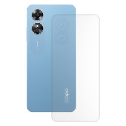 Folie spate mata SILKASE pentru OPPO A17, protectie spate, silicon