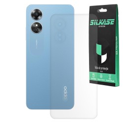 Folie spate mata SILKASE pentru OPPO A17, protectie spate, silicon Folie spate mata SILKASE pentru OPPO A17, protectie spate, silicon