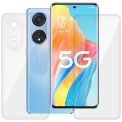 Set 2 folii SILKASE pentru Oppo A1 Pro, protectie telefon,silicon regenerabil
