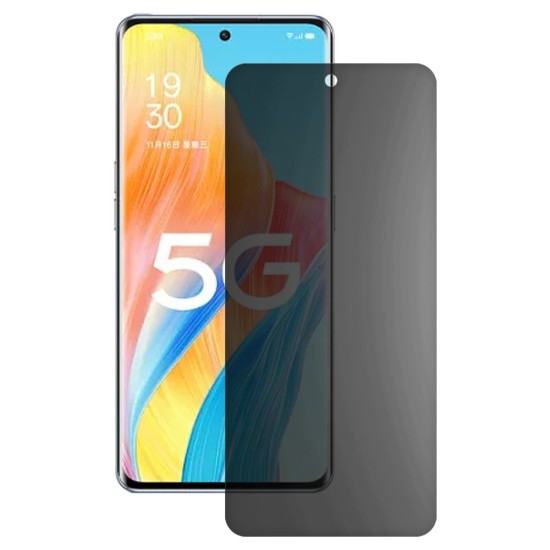 Folie privacy mata SILKASE pentru Oppo A1 Pro, protectie ecran, silicon (A1 Pro, F5580) by www.silkase.ro