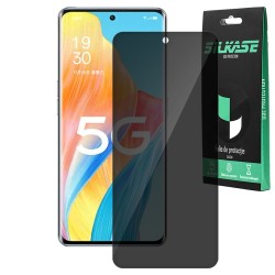 Folie privacy SILKASE pentru Oppo A1 Pro, protectie ecran, silicon