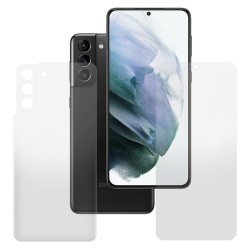 Set 2 folii mate SILKASE pentru Samsung S22 Plus, protectie telefon, silicon regenerabil