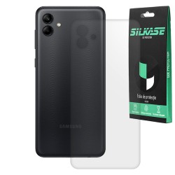 Folie spate mata SILKASE pentru Samsung Galaxy A04e, protectie spate, silicon