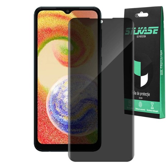 Folie privacy SILKASE pentru Samsung Galaxy A04e, protectie ecran, silicon (SILKASE, Telefoane Samsung) by www.silkase.ro Folie privacy SILKASE pentru Samsung Galaxy A04e, protectie ecran, silicon (Telefoane Samsung, F5539) by www.silkase.ro