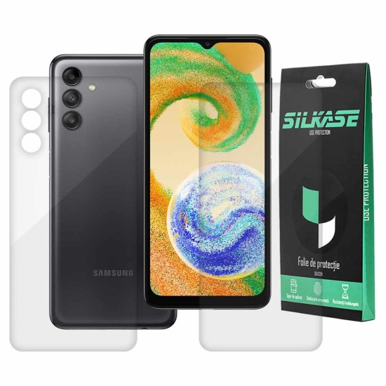 Set 2 folii SILKASE pentru Samsung Galaxy A14 5G, protectie telefon,silicon regenerabil (Telefoane Samsung, F5551) by www.silkase.ro