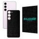 Folie skin SILKASE pentru Samsung Galaxy S23 Plus, negru hexa, protectie spate telefon (Telefoane Samsung, S0948) by www.silkase.ro