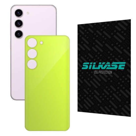 Folie skin SILKASE pentru Samsung Galaxy S23 Plus, verde neon, protectie spate telefon (SILKASE, Telefoane Samsung) by www.silkase.ro Folie skin SILKASE pentru Samsung Galaxy S23 Plus, verde neon, protectie spate telefon (Telefoane Samsung, S0957) by www.silkase.ro