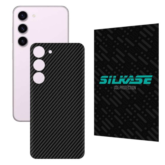 Folie skin SILKASE pentru Samsung Galaxy S23 Plus, carbon, protectie spate telefon (SILKASE, Telefoane Samsung) by www.silkase.ro Folie skin SILKASE pentru Samsung Galaxy S23 Plus, carbon, protectie spate telefon (Telefoane Samsung, S0940) by www.silkase.ro