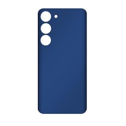 Folie skin SILKASE pentru Samsung Galaxy S23 Plus, albastru inchis mat, protectie spate telefon