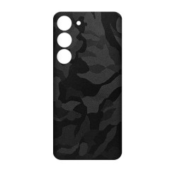 Folie skin SILKASE pentru Samsung Galaxy S23 Plus, camo negru, protectie spate telefon Folie skin SILKASE pentru Samsung Galaxy S23 Plus, camo negru, protectie spate telefon