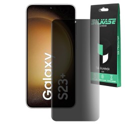 Folie privacy mata SILKASE pentru Samsung Galaxy S23 Plus, protectie ecran, silicon Folie privacy mata SILKASE pentru Samsung Galaxy S23 Plus, protectie ecran, silicon