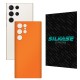Folie skin SILKASE pentru Samsung Galaxy S23 Ultra, portocaliu mat, protectie spate telefon (SILKASE, Telefoane Samsung) by www.silkase.ro Folie skin SILKASE pentru Samsung Galaxy S23 Ultra, portocaliu mat, protectie spate telefon (Telefoane Samsung, S0974) by www.silkase.ro