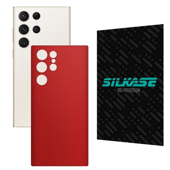 Folie skin SILKASE pentru Samsung Galaxy S23 Ultra, rosu, protectie spate telefon (SILKASE, Telefoane Samsung) by www.silkase.ro Folie skin SILKASE pentru Samsung Galaxy S23 Ultra, rosu, protectie spate telefon (Telefoane Samsung, S0975) by www.silkase.ro