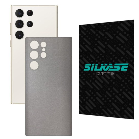 Folie skin SILKASE pentru Samsung Galaxy S23 Ultra, gri deschis, protectie spate telefon (SILKASE, Telefoane Samsung) by www.silkase.ro Folie skin SILKASE pentru Samsung Galaxy S23 Ultra, gri deschis, protectie spate telefon (Telefoane Samsung, S0966) by www.silkase.ro