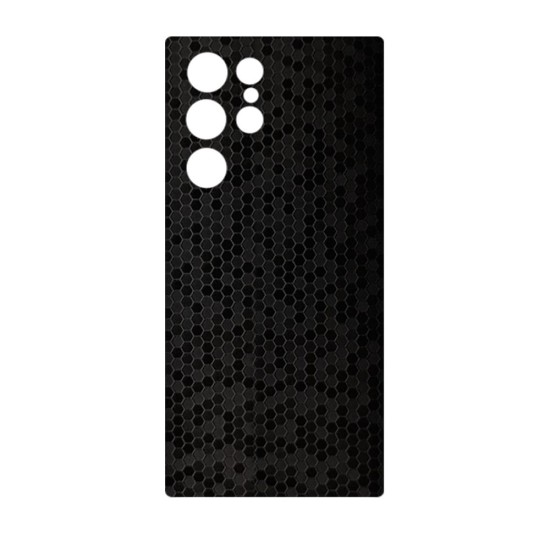 Folie skin SILKASE pentru Samsung Galaxy S23 Ultra, negru hexa, protectie spate telefon (SILKASE, Telefoane Samsung) by www.silkase.ro Folie skin SILKASE pentru Samsung Galaxy S23 Ultra, negru hexa, protectie spate telefon (Telefoane Samsung, S0972) by www.silkase.ro