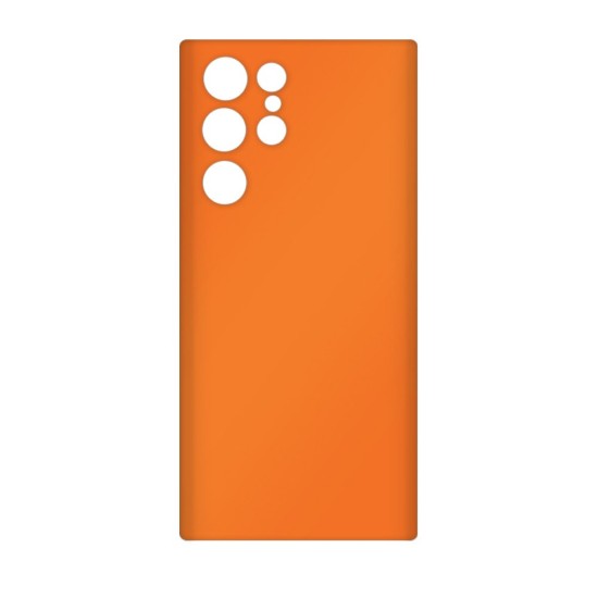 Folie skin SILKASE pentru Samsung Galaxy S23 Ultra, portocaliu mat, protectie spate telefon (SILKASE, Telefoane Samsung) by www.silkase.ro Folie skin SILKASE pentru Samsung Galaxy S23 Ultra, portocaliu mat, protectie spate telefon (Telefoane Samsung, S0974) by www.silkase.ro