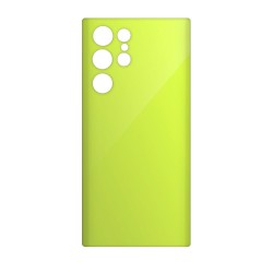 Folie skin SILKASE pentru Samsung Galaxy S23 Ultra, verde aprins, protectie spate telefon Folie skin SILKASE pentru Samsung Galaxy S23 Ultra, verde aprins, protectie spate telefon