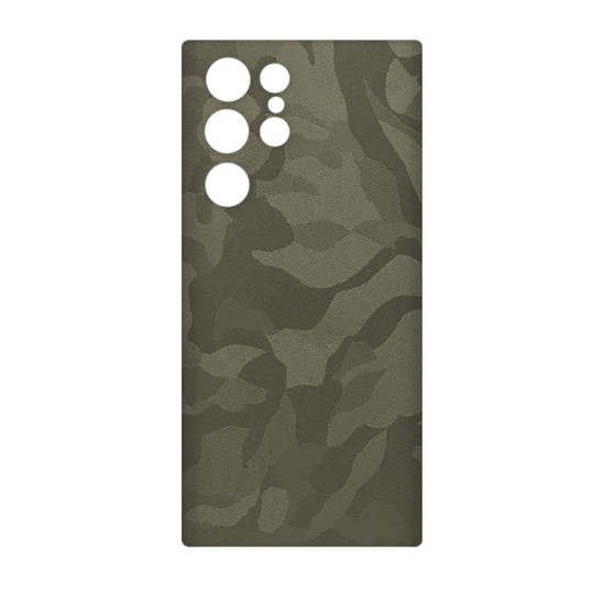 Folie skin SILKASE pentru Samsung Galaxy S23 Ultra, camo verde, protectie spate telefon (SILKASE, Telefoane Samsung) by www.silkase.ro Folie skin SILKASE pentru Samsung Galaxy S23 Ultra, camo verde, protectie spate telefon (Telefoane Samsung, S0963) by www.silkase.ro
