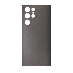 Folie skin SILKASE pentru Samsung Galaxy S23 Ultra, gri brushed, protectie spate telefon Folie skin SILKASE pentru Samsung Galaxy S23 Ultra, gri brushed, protectie spate telefon