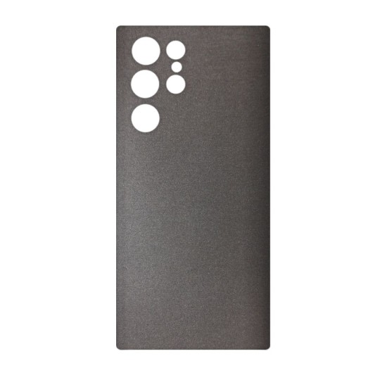 Folie skin SILKASE pentru Samsung Galaxy S23 Ultra, gri brushed, protectie spate telefon (SILKASE, Telefoane Samsung) by www.silkase.ro Folie skin SILKASE pentru Samsung Galaxy S23 Ultra, gri brushed, protectie spate telefon (Telefoane Samsung, S0965) by www.silkase.ro
