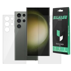 Set 2 folii SILKASE pentru Samsung Galaxy S23 Ultra, protectie telefon,silicon regenerabil Set 2 folii SILKASE pentru Samsung Galaxy S23 Ultra, protectie telefon,silicon regenerabil