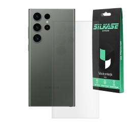 Folie spate mata SILKASE pentru Samsung Galaxy S23 Ultra, protectie spate, silicon