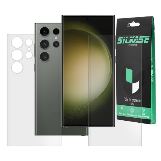 Set 2 folii mate SILKASE pentru Samsung Galaxy S23 Ultra, protectie telefon,silicon (SILKASE, Telefoane Samsung) by www.silkase.ro Set 2 folii mate SILKASE pentru Samsung Galaxy S23 Ultra, protectie telefon,silicon (Telefoane Samsung, F5652) by www.silkase.ro