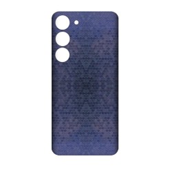 Folie skin SILKASE pentru Samsung Galaxy S23, albastru hexa, protectie spate telefon Folie skin SILKASE pentru Samsung Galaxy S23, albastru hexa, protectie spate telefon