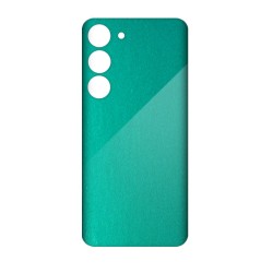 Folie skin SILKASE pentru Samsung Galaxy S23, turcoaz metalic, protectie spate telefon