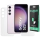 Set 2 folii mate SILKASE pentru Samsung Galaxy S23, protectie telefon,silicon (Telefoane Samsung, F5636) by www.silkase.ro