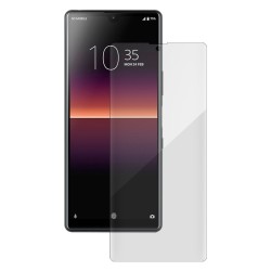 Folie silicon compatibila cu Sony Xperia L4, SILKASE, Gel TPU, antibacterian, regenerabila