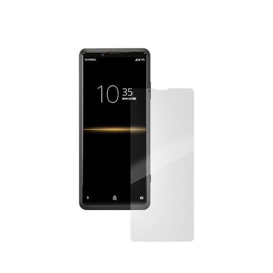 Folie silicon compatibila cu Sony Xperia Pro, SILKASE, Gel TPU, antibacterian, regenerabila (SILKASE, Xperia Pro) by www.silkase.ro Folie silicon compatibila cu Sony Xperia Pro, SILKASE, Gel TPU, antibacterian, regenerabila (Xperia Pro, F0188) by www.silkase.ro