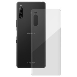 Folie spate compatibila cu Sony Xperia L4, SILKASE, Gel TPU, antibacterian, regenerabila
