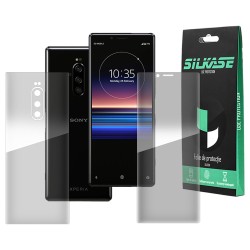 Set folii regenerabile 3D Sony Xperia 1, SILKASE Mage, Gel Silicon TPU, Regenerabil fata / spate