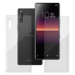 Set Folii compatibile cu Sony Xperia L4, SILKASE, Gel TPU, antibacterian, regenerabila