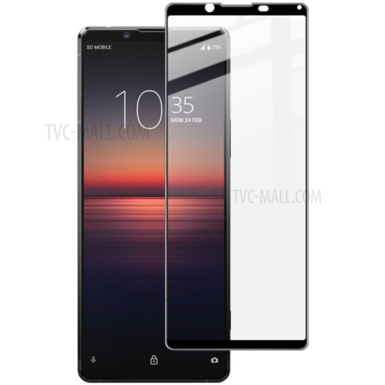 Folie curbata pentru Sony Xperia 1 II, SILKASE full screen tempered glass, sticla 5D 9H (SILKASE, Xperia 1 II) by www.silkase.ro Folie curbata pentru Sony Xperia 1 II, SILKASE full screen tempered glass, sticla 5D 9H (Xperia 1 II, F1263) by www.silkase.ro