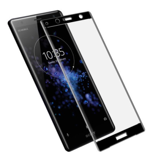 Folie full screen curbata tempered glass, NanoEdge Sony Xperia XZ2, sticla 5D 9H (SILKASE, Xperia XZ2) by www.silkase.ro Folie full screen curbata tempered glass, NanoEdge Sony Xperia XZ2, sticla 5D 9H (Xperia XZ2, F1267) by www.silkase.ro