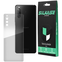 Folie spate SILKASE pentru Sony Xperia 1 III, protectie spate, silicon regenerabil
